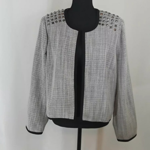 Ashley Stewart Plus Size 16W Tweed Blazer - Picture 1 of 8